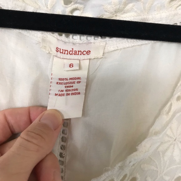 LAST CHANCE! Sundance Blooming Romance Eyelet Lace Dress - Picture 9 of 10